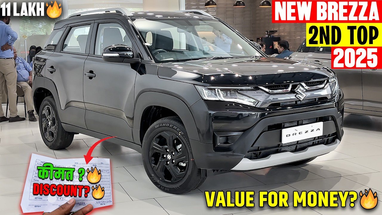 Maruti Brezza 2025 7-Seater New Model Launched at Low Price with 2956cc Engine and Strong Mileage – View Showroom Price